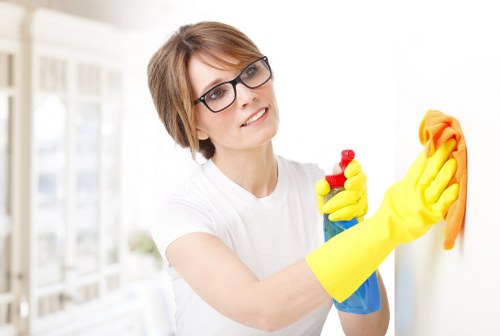 Detailed move out cleaning checklist for multiple rooms