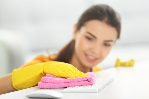 Cleaning team carrying out one off cleaning in Birmingham