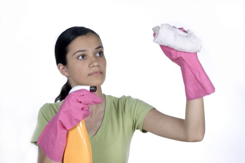 Cleaning supplies and supplies for office maintenance
